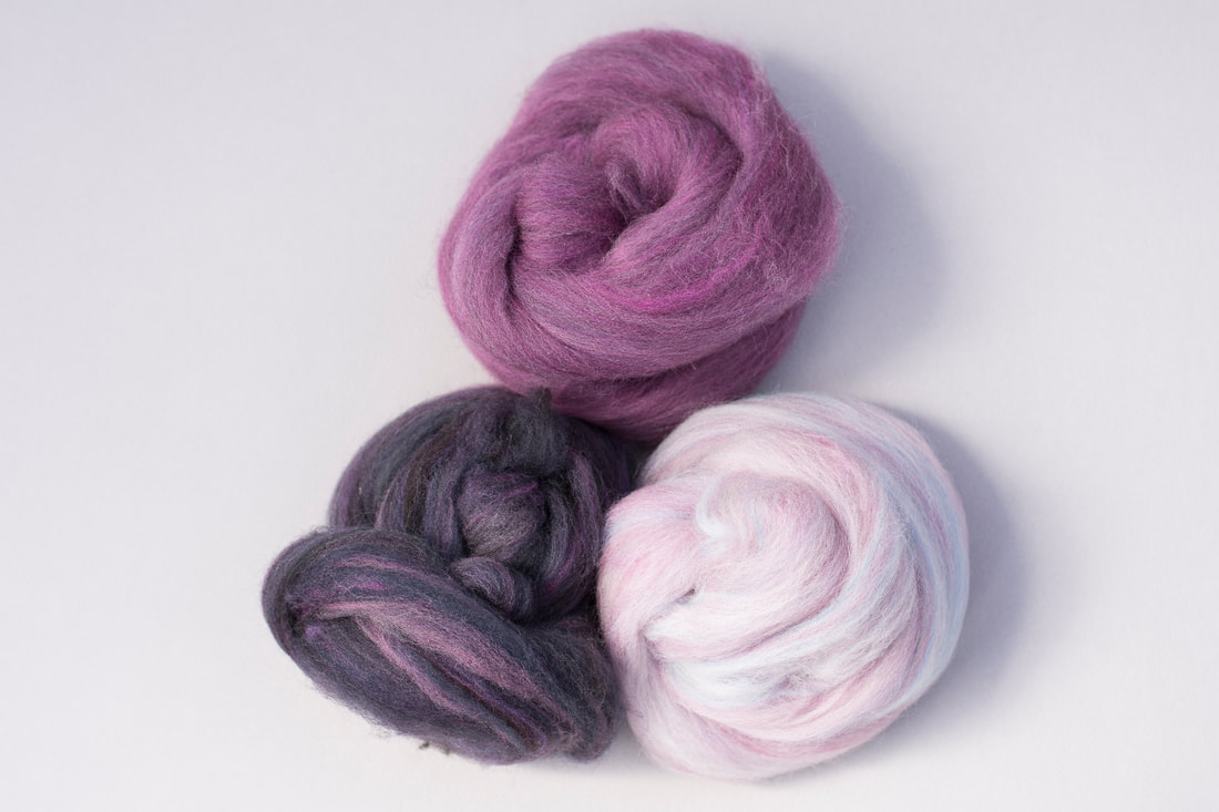 Colourwork Yarn Ring - Amethyst – Fizzy Stitches